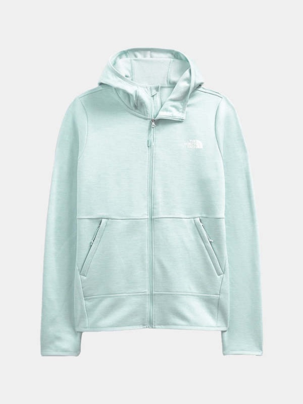 The North Face Mint Blue Full Zip Fleece Lined Hoodie Size XS - Picture 11 of 11